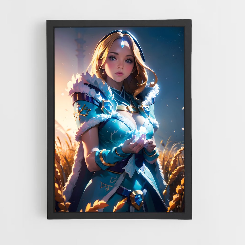 Poster L'Épée de Glace – affiche Dota (vue 2)